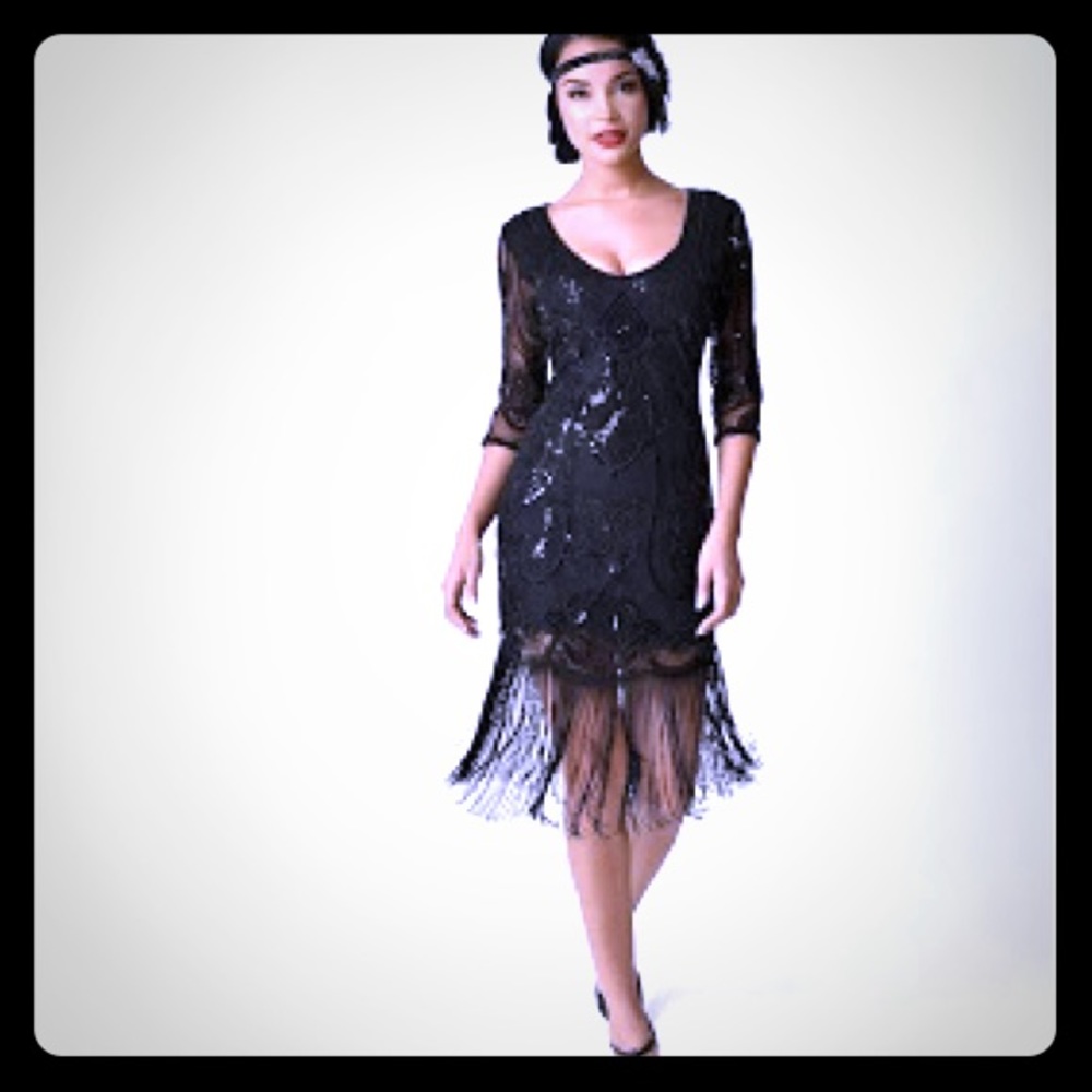 Unique ELEGANT VINTAGE STYLE NYE COCKTAIL DRESS 😍